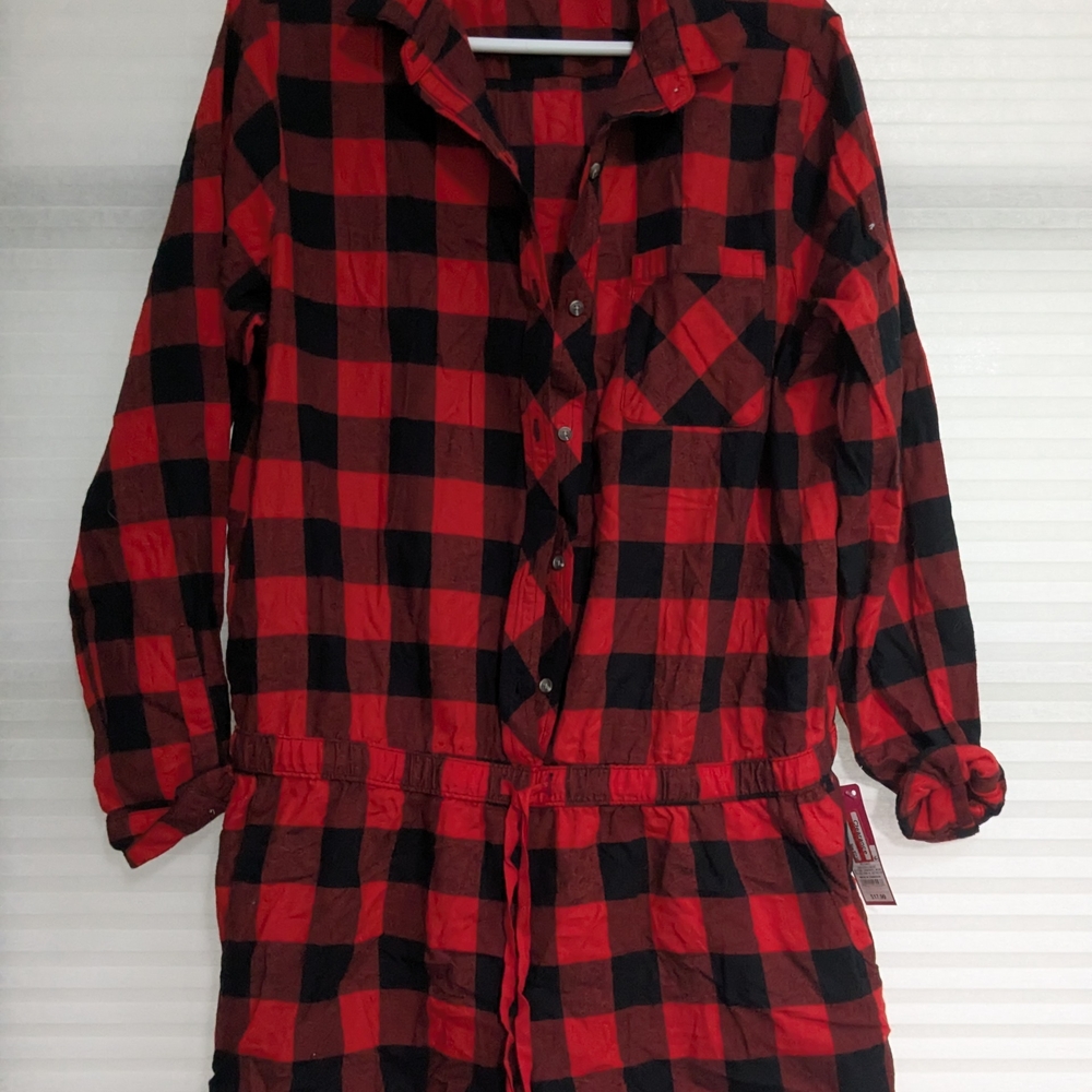Buffalo Check Romper - Picture 6 of 6